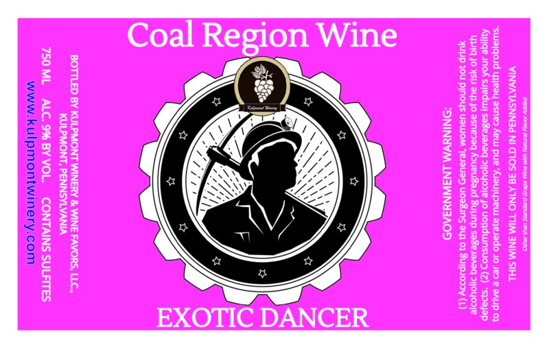 Exotic Dancer Kulpmont Winery & Wine Favors, LLC.