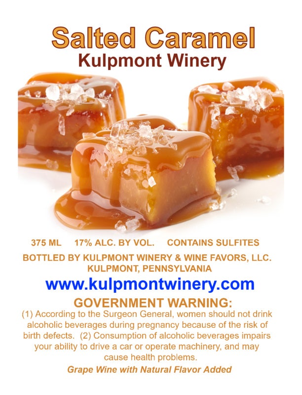 Salted Caramel Kulpmont Winery & Wine Favors, LLC.